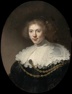Portrait of a Woman by Rembrandt van Rijn